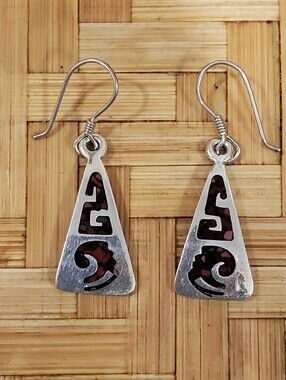 925 Mexico Earrings Sterling Silver Vintage Earrings